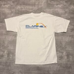 Vintage 2000s Clarinex Allergy Medicine Promo T-shirt